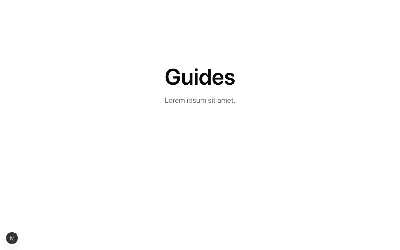Features blocks