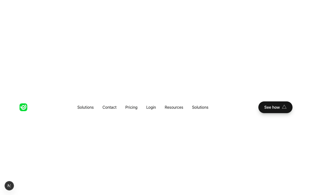 Navbar blocks
